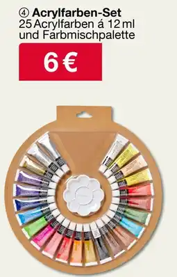 Woolworth Acrylfarben-Set Angebot