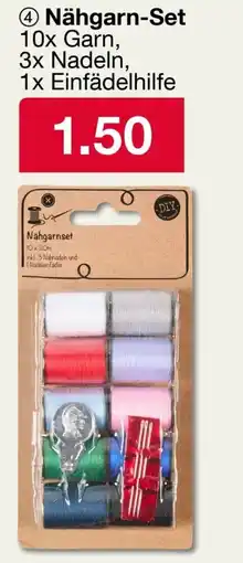 Woolworth Nähgarn-Set Angebot