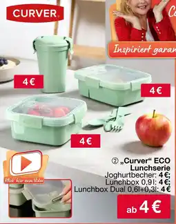 Woolworth Curver" ECO Lunchserie Joghurtbecher Angebot