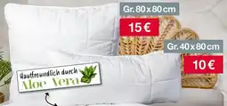 Woolworth Aloe Vera Kopfkissen Angebot