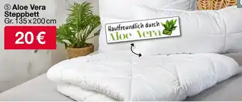 Woolworth Aloe Vera Steppbett Angebot