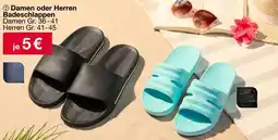 Woolworth Damen oder Herren Badeschlappen Angebot