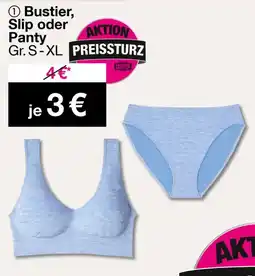 Woolworth Bustier, Slip oder Panty Angebot