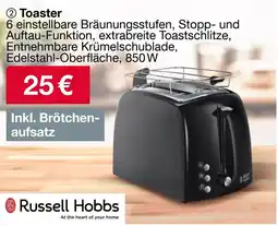 Woolworth Russell Hobbs Toaster Angebot