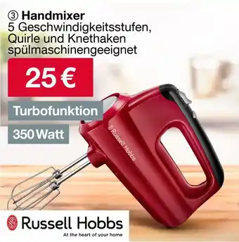 Woolworth Russell Hobbs Handmixer Angebot
