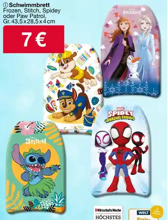 Woolworth Schwimmbrett Angebot