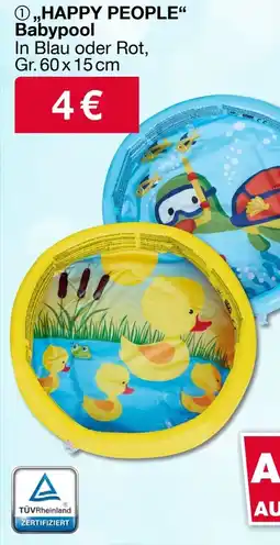 Woolworth HAPPY PEOPLE" Babypool Angebot