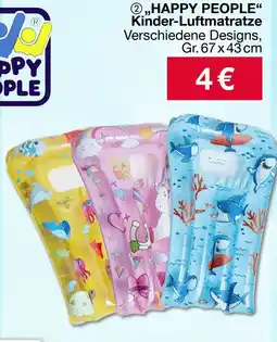 Woolworth HAPPY PEOPLE" Kinder-Luftmatratze Angebot