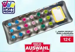 Woolworth HAPPY PEOPLE" Solar-Luftmatratze Angebot
