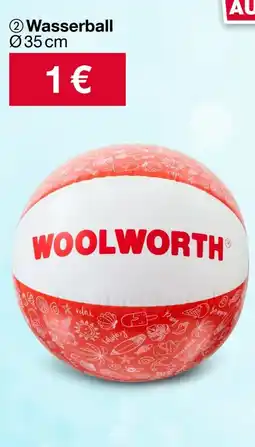 Woolworth Wasserball Ø35 cm Angebot