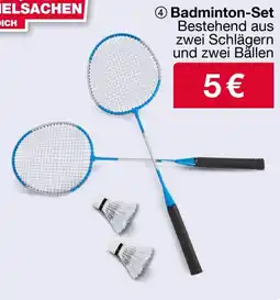 Woolworth Badminton-Set Angebot