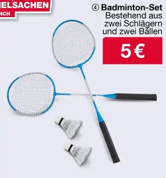 Woolworth Badminton-Set Angebot