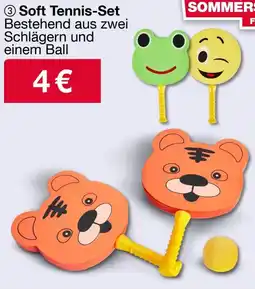 Woolworth Soft Tennis-Set Angebot