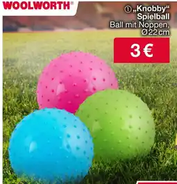 Woolworth Knobby" Spielball Angebot