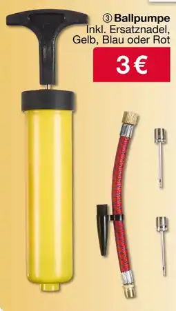 Woolworth Ballpumpe Angebot