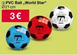 Woolworth PVC Ball,,World Star" Angebot
