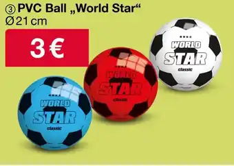 Woolworth PVC Ball,,World Star" Angebot