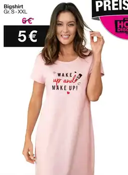 Woolworth Bigshirt Angebot