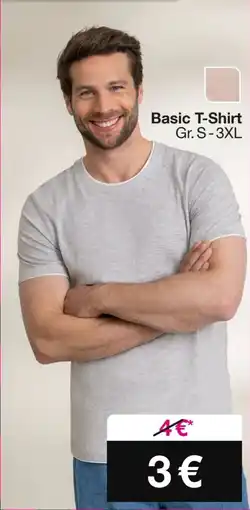 Woolworth Basic T-Shirt S-3XL Angebot