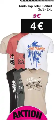Woolworth Tank-Top oder T-Shirt S-3XL Angebot