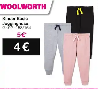 Woolworth Kinder Basic Jogginghose Angebot