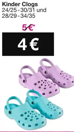 Woolworth Kinder Clogs Angebot