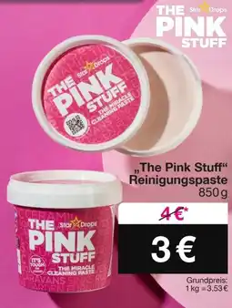 Woolworth ,,The Pink Stuff" Reinigungspaste Angebot