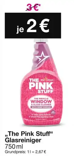 Woolworth ,,The Pink Stuff" Glasreiniger Angebot