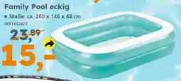 Globus Baumarkt Family Pool eckig Angebot