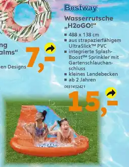 Globus Baumarkt Bestway Wasserrutsche ,,H2OGO!" Angebot