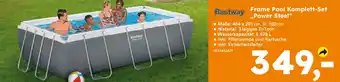 Globus Baumarkt Bestway Frame Pool Komplett-Set ,,Power Steel" Angebot