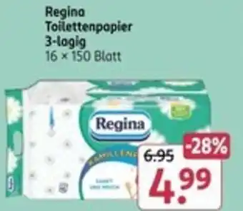 Rossmann Regina Toilettenpapier Angebot