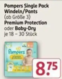 Rossmann Pampers Single Pack Angebot