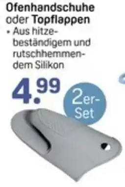 Rossmann Ofenhandschuhe oder Topflappen Angebot