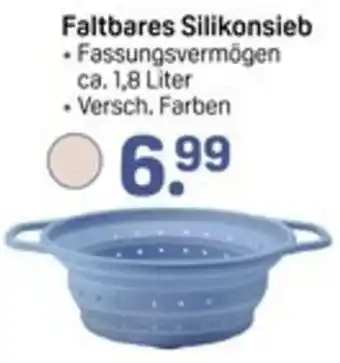 Rossmann Faltbares Silikonsieb Angebot