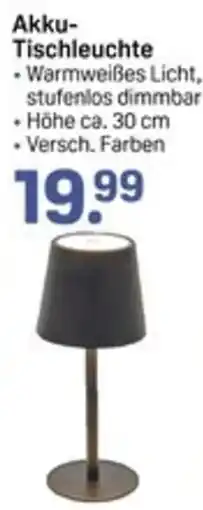 Rossmann Akku- Tischleuchte Angebot