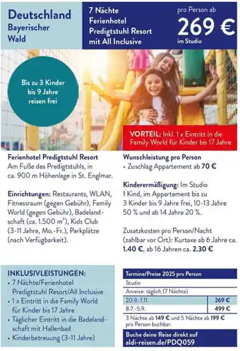 Aldi Nord Deutschland Bayerischer Wald Angebot