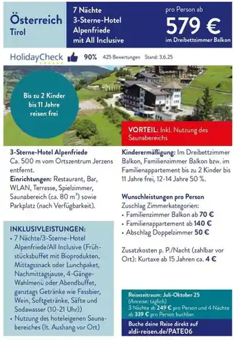 Aldi Nord Österreich Tirol Angebot