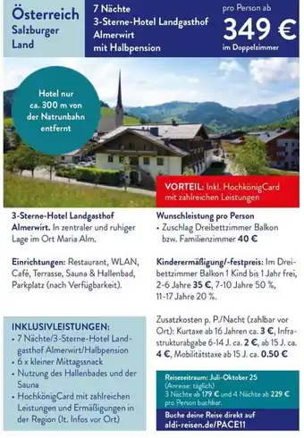 Aldi Nord Österreich Salzburger Land Angebot
