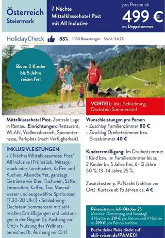 Aldi Nord Österreich Steiermark Angebot