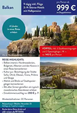 Aldi Nord Balkan Angebot
