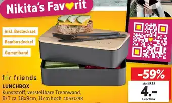 SCONTO for friends Lunchbox Angebot