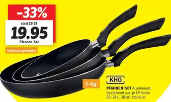 SCONTO KHG Pfannen-Set Angebot