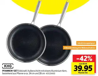 SCONTO KHG Pfannen-Set Angebot
