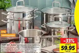 SCONTO KHG Topf-Set Angebot