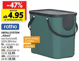 SCONTO Rotho ABFALLSYSTEM „Albula" Angebot