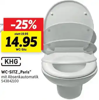 SCONTO KHG WC-SITZ „Paris" Angebot