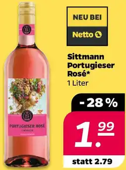 NETTO Sittmann Portugieser Rosé Angebot