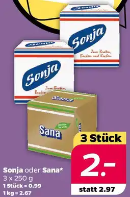 NETTO Sonja oder Sana Angebot