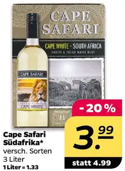 NETTO Cape Safari Südafrika Angebot
